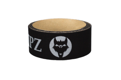 Black Bat Grip Tape with White