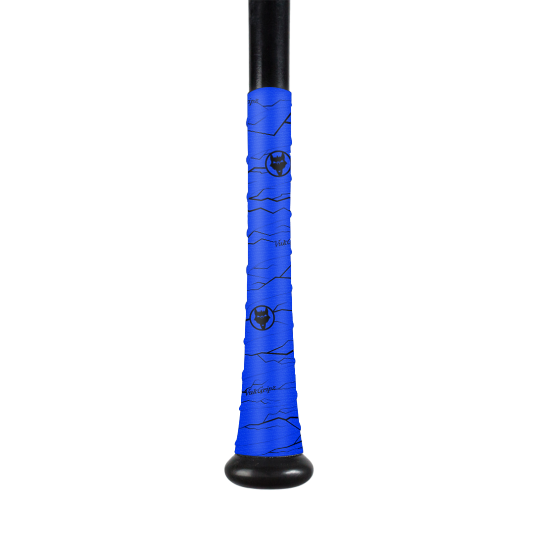 Pulse Blue Bat Grip Tape with Black