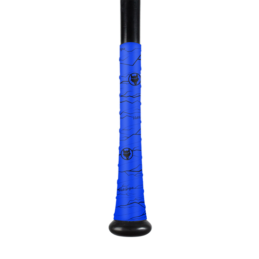 Pulse Blue Bat Grip Tape with Black