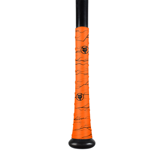 Pulse Orange Bat Grip Tape with Black