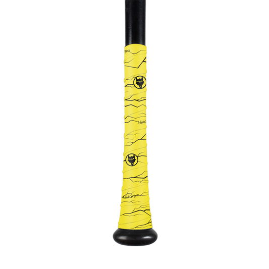 Pulse Yellow Bat Grip Tape with Black